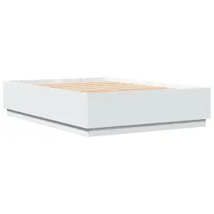 Berkfield Bed Frame without Mattress White 160x200 cm