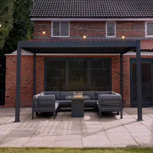 Aluminium Pergola 3m x 3m Gazebo