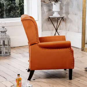 Annapoli Recliner Armchair - Orange