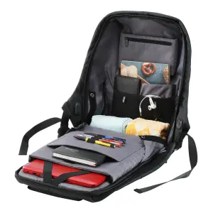 Canyon Anti-Robbery Backpack for 15.6'' Laptop Black