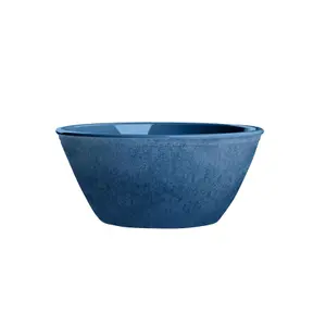 Purely Home Potters Reactive Glaze Indigo Melamine Bowls - Set of 5