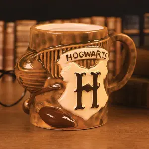 Harry Potter Quidditch Mug Brown (One Size)