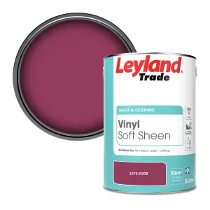 Leyland Trade Vinyl Soft Sheen Walls & Ceilings Emulsion Paint (2070-R20B) - 5L