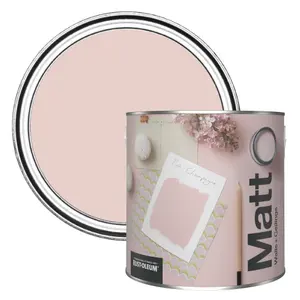 Rust-Oleum Washable Matt Wall Paint - Pink Champagne 2.5L