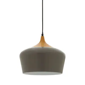 Interiors by Premier Blayne Grey Pendant Light