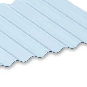 Pack of 5 - Clear Sunruf Mini Profile Corrugated PVC Roofing Sheets - UV Protected  - 3050mm (10ft)