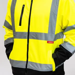 Timco - Hi-Visibility Softshell Jacket - Yellow (Size XXX Large - 1 Each)