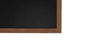 ALLboards Waterproof Chalkboard with Varnished Wooden Frame 90x60cm, Chalk Writing Board Outdoor, Indoor