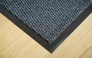 Heavy Duty Non Slip Barrier Mat - Blue 50 x 80 cm