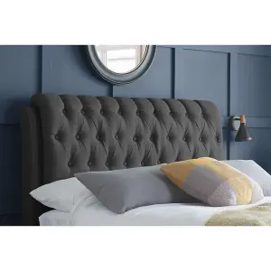 Birlea Valentino King Bed Charcoal