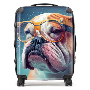 Bulldog Splashart Suitcase - Large