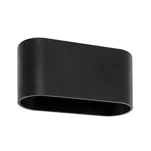 CGC Indoor Wall Light Black Up and Down LED