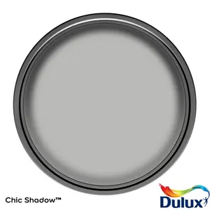 Dulux One coat Chic shadow Matt Emulsion paint, 5L