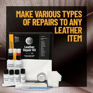 The Scratch Doctor Leather Repair Kit Yellow