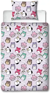 Squishmallows Kids Bedding Set - Single