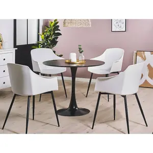 Scot Dining Chair (Set of 2) White / White