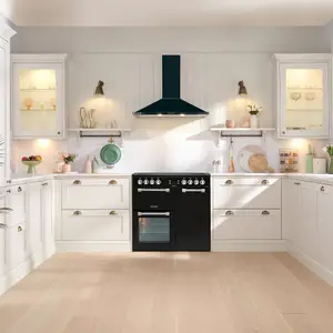 Leisure CK90C230K Freestanding Electric Range cooker with Electric Hob - Black