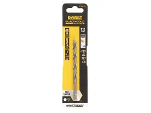 DEWALT Black and Gold Hex HSS-G Drill Bit 7.5mm