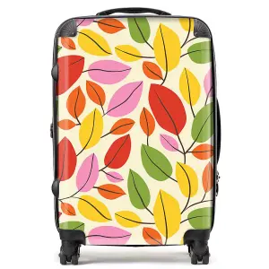 Autumn Leaves Suitcase - Medium