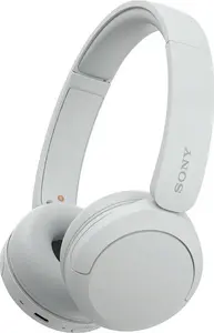 Sony WH-CH520 Wireless Bluetooth Headphones - Up To 50 Hours Battery Life With Quick Charge, On-Ear Style - White