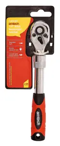 Amtech I3440 6mm (1/4") Heavy duty telescopic ratchet