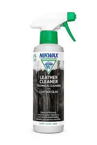 Nikwax Leather Cleaner Spray On Suitable for:  Jackets / Trousers / Saddles 300ml