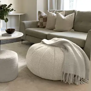 rucomfy Snug Pouffe Beanbag - Oat