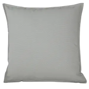 GoodHome Hiva Grey Plain Indoor Cushion (L)45cm x (W)45cm