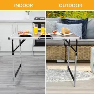 Milestone Camping Aluminium Folding Camping Table