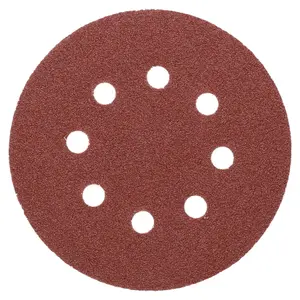 125mm 5" Hook And Loop Sanding Sander Abrasive DA Discs Coarse 60 Grit 25pc