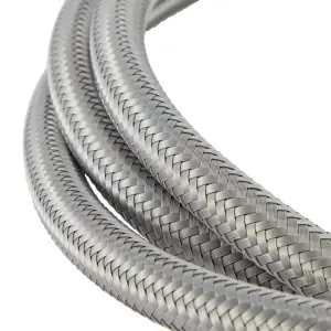 Flomasta Grey Flexible Hose ¾" (L)1m 13mm x (Dia)18.5mm 49L/min