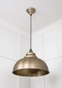 Aged Brass Harborne Pendant Light