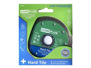 CorePlus Porcelain Thin Diamond Blade 115mm Tile Paving Grinder Cutting Disc