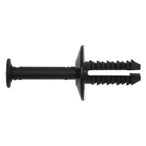 Sealey Push Rivet Diameter 17mm x 30mm Universal Black - Pack of 20 Pieces TCPR1730U