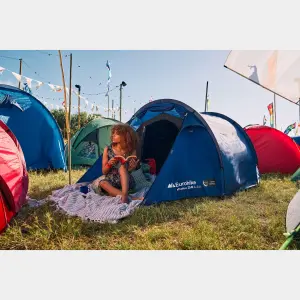 Eurohike Shadow 250 Nightfall Tent for 2 People with Darkened Technology Bedroom