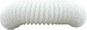 Blauflex White PVC Ducting 150mm dia x 3m