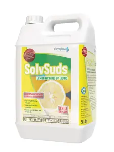 Solvsuds - High Active Lemon Washing Up Liquid 1 x 5 Litres