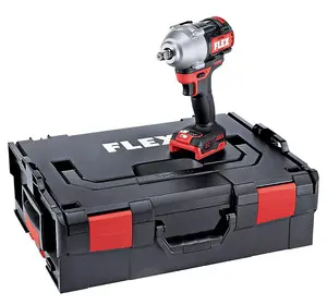 Flex 1/2In Mid-Torque Cordless Impact Wrench 18V 2X 5Ah Battery Kit Brushless