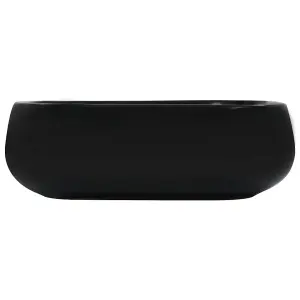 Wash Basin 44.5x39.5x14.5 cm Ceramic Black