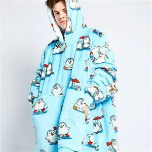 Penguin Oodie Hooded Blanket