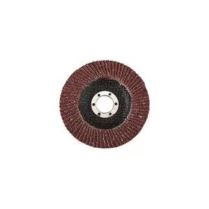 Silverline Aluminium Oxide Flap Disc - 125mm 40 Grit