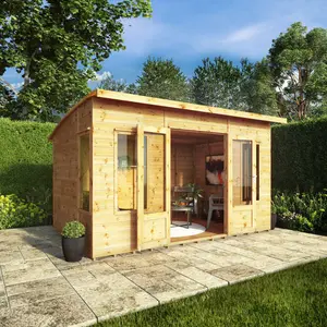 Mercia 12 x 8ft Premium Helios Summerhouse