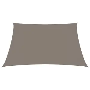 Berkfield Sunshade Sail Oxford Fabric Square 7x7 m Taupe