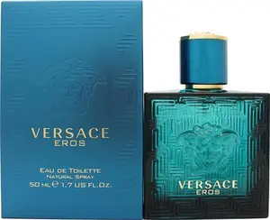 Versace Eros Eau De Toilette (EDT) 50Ml Spray Online Fragrance Shop Versace Aftershave For Men