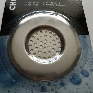 Chef Aid Basin Waste Strainer Silver (7.5cm x 7.5cm)