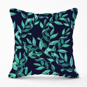 Delicate Green Foliage Outdoor Cushion 45cm x 45cm