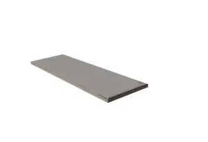 Johnson Tiles Tangier Grey Gloss Ceramic Indoor Wall Tile, Pack of 54, (L)245mm (W)75mm