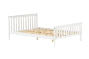 Birlea Oxford Double Bed White