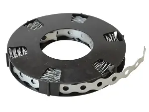 Forgefix Medium Duty Galvanised Fixing Band 12mm x 0.7 x 10m for Secure Installations