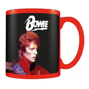 David Bowie Bolt Heat Changing Mug Red (One Size)